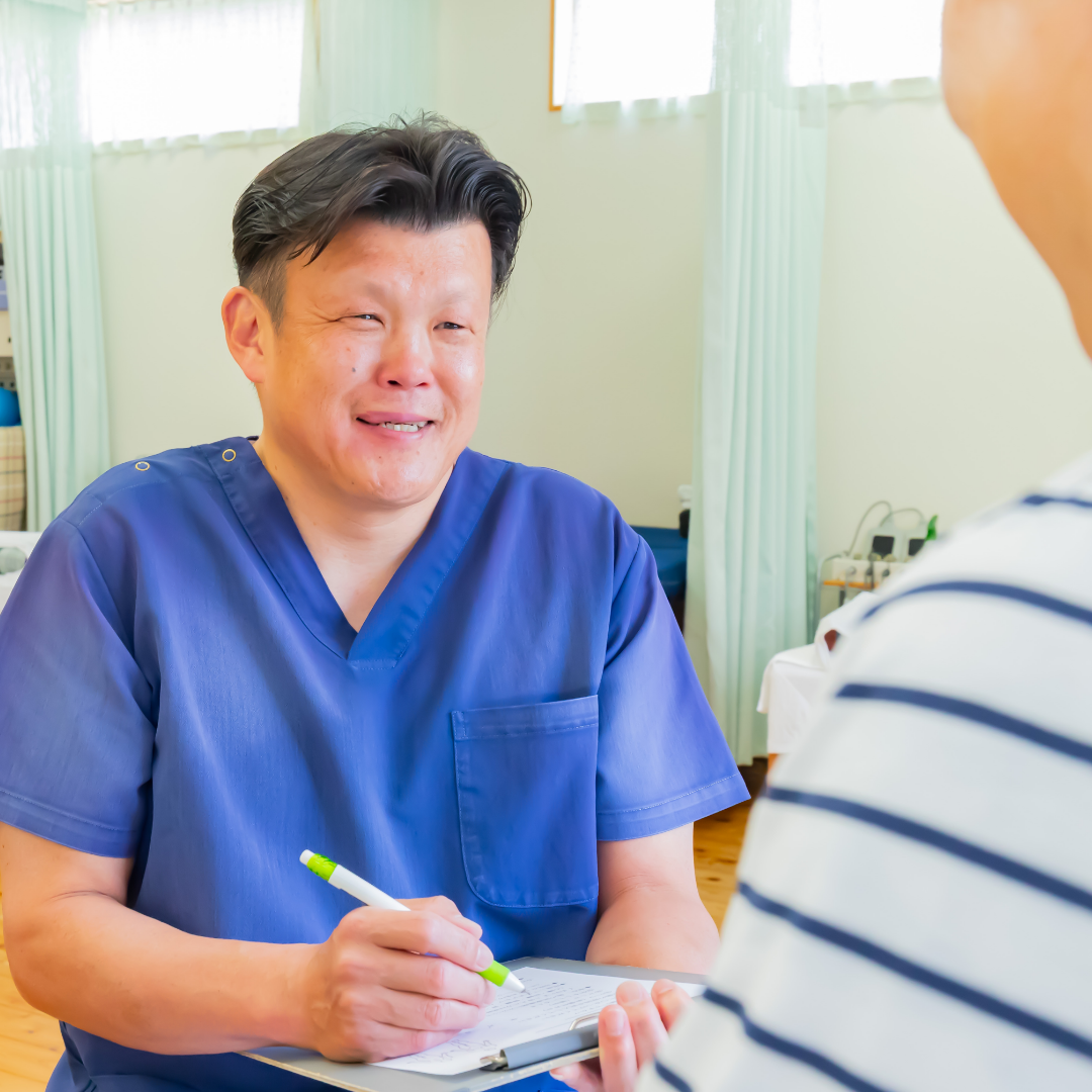 カウンセリングを行う様子